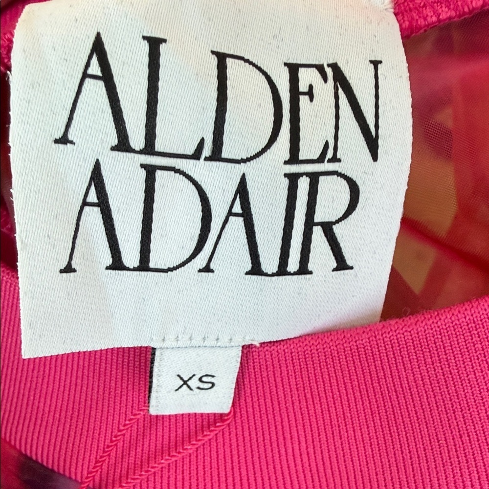 Alden Adair Pink Sheer Top - Picture 7 of 7
